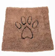 Dirty Dog Microfiber Paw Doormat - Muddy Mats for Dogs - Super Absorbent Dog Mat