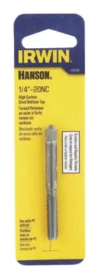 Irwin 1791137 Hanson High Carbon Steel SAE Bottom Tap 1/4 in.-20NC 1 pc