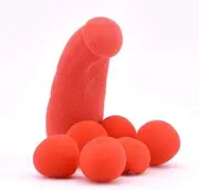 SUMAG Magic Tricks 1set Small Sponge Brother with 4pcs Sponge Balls April Fools Gift Stage Street Illusions Gimmick Accessories Props Funny Mentalism