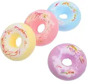 HAPINARY Relaxing Bath Salt Balls Set 4pcs Cake Shape Bath Spa Experience at Home Random