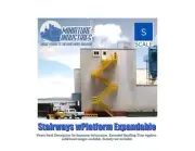 S Scale Stairways Expandable Set of 2 Building Structure Train Layout