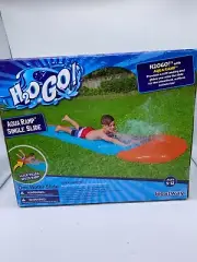 [NEW] 18FT H2O GO Single Water Slide Drench Pool W/Surfer Inflatable