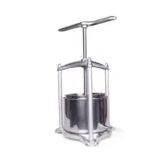 6 Litres Stainless Steel Aluminium Fruit Wine Press Grape Apple Cider Brew