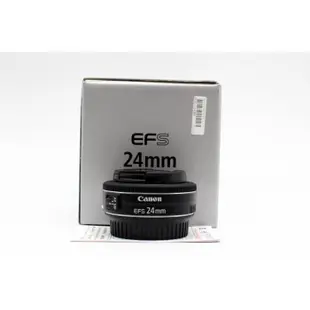 【高雄青蘋果3C】CANON EF-S 24MM F2.8 STM 公司貨 定焦鏡 二手鏡頭 #26502