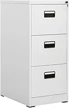 Filing Cabinet Light Grey 46x62x102.5 cm Steel,Filing Cabinets 29.84KG-20123