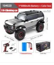 WLtoys 104020 1/10 Professional RC Car Off Road 4x4 2.4G 4WD Remote Control Cars