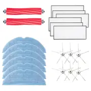 Roborock S7 Accessories Set White (2 x Main Brush + 6 x Side Brush + 6 x Mop Cloth + 6 x Filter)