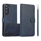 For Samsung Galaxy A54 A14 A53 A15 Magnetic Detachable Wallet Phone Case + Strap