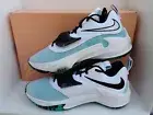 NIKE Zoom Freak 3 White/ Black-CLEAR Emerald MEN'S SHOES STYLE: DA0694-101