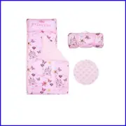 Cozy Kids Sleepover Nap Mat with Removable Pillow - Perfect for Daycare & Travel