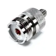 10pcs RF Coax Adapter SMA Female/Jack to UHF Female SO-239 Nickel Plated