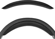 Geekria Headband Pad Compatible with Turtle Beach Stealth 700 Gen2/Gen2 MAX Headphones, Head Top Cushion Cover Repair Part (Black)