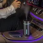 Portable Car Air Humidifier Aluminium Essential Oil Diffuser 260ml Car Aroma Dif