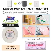 Thermal Printer Label White Niimbot 15 x 30 Labels Stickers 1x box D11 D101 D110