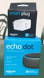 ECHO DOT 3rd GENERATION AND SMART PLUG