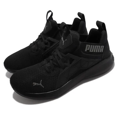 Puma Softride Enzo NXT Black Grey Men Road Running Sports Shoes 195234-01