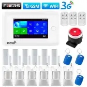 PG106 WiFi 3G GSM Alarm System Wireless Home Security System kit Support APP Re