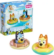 Toomies Bluey Bath Float 2 Pack | Pouring Cup Bluey and Bingo ToddlerBath Toys i