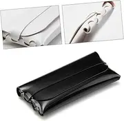 [CHILDWEET] 2pcs Over The Glasses Sunglasses Travel Glasses Case Leather Glasses Case Eyeglasses Storage Bag Sunglasses Carrying Pouch Roll up Bag Sunglasses Case Sunglasses Leather Box Small