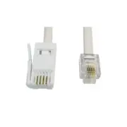 GA100362 RJ11 Male to BT Plug Male Standard Modem Cable 10 Metres