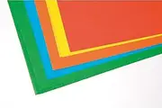 Folia 91025 Flower Silk 50 x 70 cm 20 g/m² 5 Sheets Assorted Colours