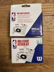 NBA Wilson Court Design Kit New Sealed NBA Chalk Stenciling Kit NEW (set Of 2)
