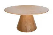 SK Designer Living | Theo Round Wood Dining Table | Natural | 150cm