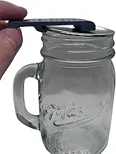 Canning and Mason Jar Opener, Easy Release Vacuum Seal for all lids magnetic (Gray)