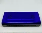 SIMPLY BLUE DOUBLE SIDED 16 HOLE TREMOLO HARMONICA KEY C-G