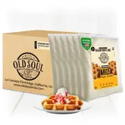 OldSoul Belgian Waffle Mix | Vanilla Flavour | 30 lbs | 168 Belgian Waffles