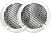 XYWHPGV Speaker Grill Cover 3 Inch 95mm Mesh Decorative Circle Subwoofer Guard Protector Black and Silver 2pcs(ddb55 3907e 3c06d b8474 67eff 52556