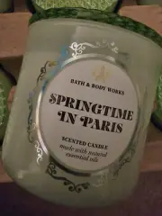 NEW Bath & Body Works (SPRINGTIME IN PARIS) 3 Wick Candle Large 14.5 oz LE