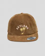 [Skylark] Skylark Men's Journeyed 5 Panel Cap in Light Brown One Size Light Brown