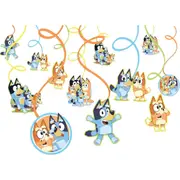 Bluey Swirl Decorations (Pack of 12)
