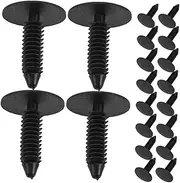 Gatuida 30pcs Lining Decorative Board Card Automatic Tools Car Windows Tools Body Cars Sink Handle General Fasteners Parts Accessory Clamp Fasteners Car Maintenance Clips Black Nylon