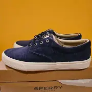 NEW SPERRY STRIPER II CVO RIB NAVY BLUE Casual Shoe [STS21715] MEN 8.5 US 7.5 UK