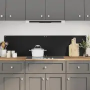 Kitchen Backsplash Wall Tile Panel Sink Splash Guard Tempered Glass vidaXL vidaX