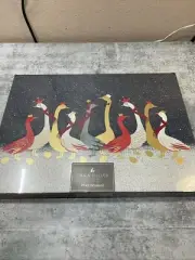 Portmeirion Sara Miller London GEESE PLACE MATS Set of 4 Retired in Box