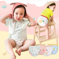 在飛比找蝦皮購物優惠-現貨出清(B0001)~Bebezoo韓國童裝寶寶學習褲純棉