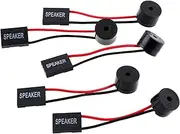 5 PCS PC Motherboard Speaker Mini Computer Case Speakers Pc Internal Mini Plug Buzzer Motherboard Buzzer Alarm