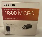 Belkin Wireless USB Adapter N300 Micro Model F7D2102
