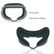 VR Accessories Silicone Mask Pad For Quest 3 VR Headset Sweatproof Face Cover