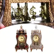 Table Clock Vintage Style Analog Display Clock Table Clock Vintage Design