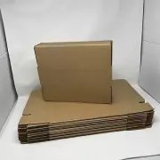 50x 10x12x3 Moving Box Packaging Shipping Brown Boxes Cardboard Corrugated