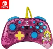 Nintendo Switch Rock Candy Wired Controller Peach Pink