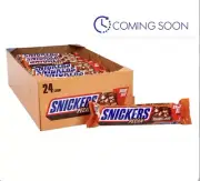 Snickers Share Size Pecan Candy Bars 3.29-Ounce (2 Share Size Bars) - Ship Daily
