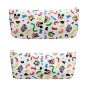 Mickey Donald Goofy cartoon fashion PVC transparent pencil box large capacity