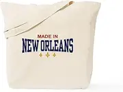 CafePress Made in New Orleans Tote Bag Natural Canvas Tote Bag, Reusable Shopping Bag