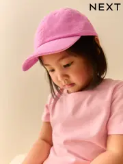 Bright Pink Baseball 100% Cotton Cap (1-16yrs) (AG9113) | $13 - $22