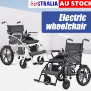 Electric Wheelchair Folding Lightweight Long Range Lithium Power Motorised
